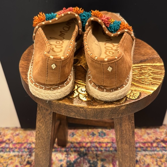 Sam Edelman espadrilles tan suede size 9.5 - Picture 2 of 4